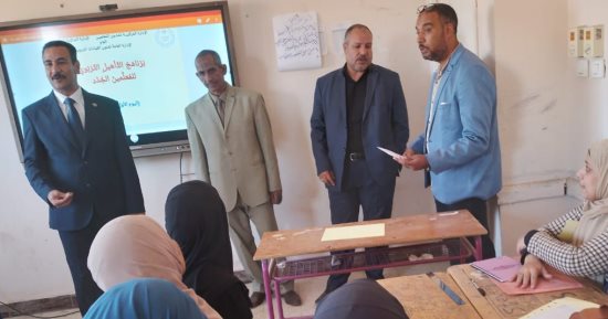 بدء تدريب المرشحين للتعاقد في مسابقة 30 ألف معلم بقنا