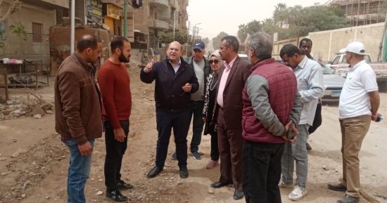 نائب محافظ الجيزة يتفقد مشروعات التطوير بأوسيم ومنشأة القناطر.. صور