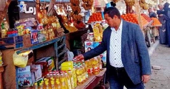 تحرير 94 محضرا تموينيا متنوعة فى حملات مكبرة بمركز ساقلتة فى سوهاج