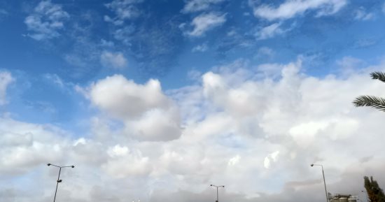 طقس مستقر وشمس ساطعة فى سماء محافظة المنوفية