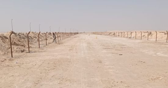 الانتهاء من إنشاء مضمار الهجن بالعريش والاستعداد لانطلاق سباق أبريل