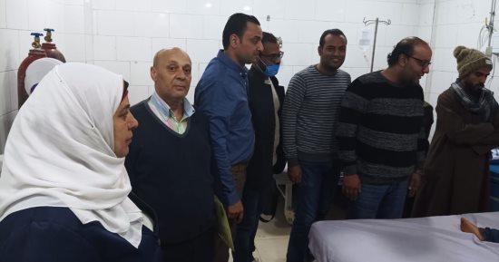 فريق من صحة قنا يتفقد مستشفى الوقف المركزي وتحويل المقصرين للتحقيق