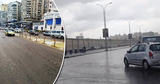 عودة للأجواء الباردة.. نوة " الحسوم" تضرب الإسكندرية بأمطار غزيرة.. انخفاض فى درجات الحرارة والصغرى تسجل 12 درجة ليلا.. نشر سيارات الصرف بالبؤر الساخنة .. والمحافظة ترفع حالة الطوارئ.. صور