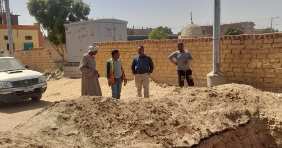 حياة كريمة بالأقصر.. غرف مياه محطة الهنادى تغذى إسنا والصرف بالكلابية.. صور