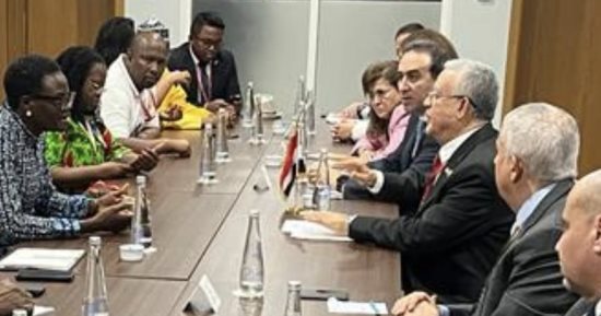 رئيس مجلس النواب يلتقى المجموعة البرلمانية الأفريقية بالاتحاد البرلمانى الدولى