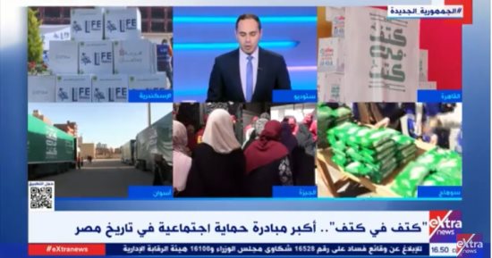 عضو التحالف الوطنى: نستعد لتوزيع 4 ملايين كرتونة ضمن مبادرة كتف فى كتف