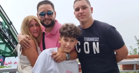  أحمد رزق يحتفل بعيد ميلاد ابنيه عمر وحمزة .. احبكما