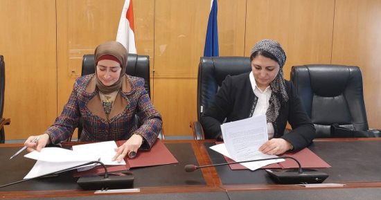 فنون تطبيقية جامعة حلوان توقع بروتوكول تعاون مع مركز تحديث الصناعة 