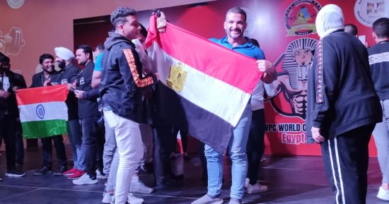 فوز قنعان أحمد ابن محافظة كفر الشيخ ببطولة العالم فى القوة البدنية