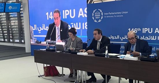 الأمين العام لمجلس النواب: ظاهرة تغير المُناخ فى مقدمة التحديات العالمية