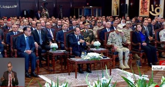 الرئيس السيسي: مشروع مجمع الأسمدة الأزوتية به محطة معالجة مياه خاصة 