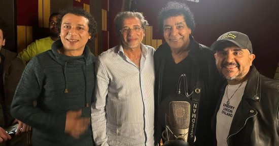 خالد يوسف يعلن غناء الكينج محمد منير أغنية مسلسل "سره الباتع".. صور