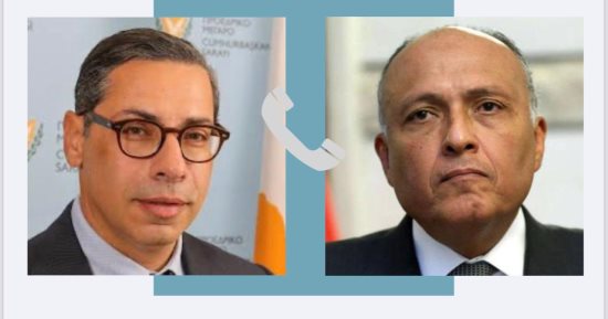 وزير الخارجية يبحث مع نظيره القبرصى الملفات الإقليمية والدولية ذات الاهتمام المشترك
