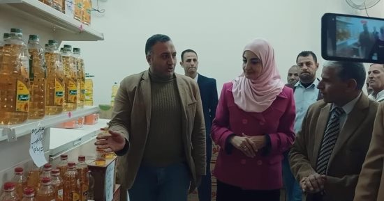 افتتاح معرض أهلا رمضان فى مدينة الحسنة بوسط سيناء