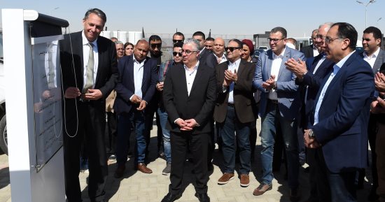 رئيس الوزراء يشهد افتتاح المركز اللوجيستى لمرسيدس ـ بنز بالعين السخنة