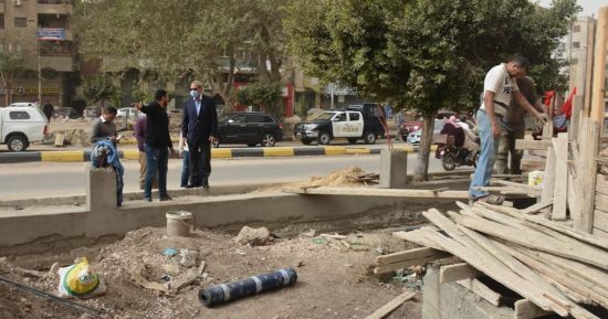 محافظ القليوبية يتفقد أعمال تطوير المرحلة الثانية من شارع فريد ندا ببنها