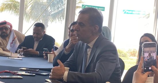 قمة العرب للطيران برأس الخيمة.. عادل العلي: إقبال كبير على الرحلات الاقتصادية خاصة من الشباب.. عبدالوهاب تفاحة: مصر غير مطالبة بشهادت انبعاث الكربون.. والاستدامة تتطلب توفير تموين الطائرات مع الحفاظ على البيئة