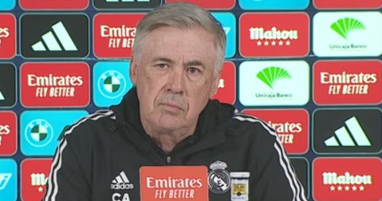 أنشيلوتي: ريال مدريد سيحقق لقباً آخر بالموسم ونرى برشلونة أسداً