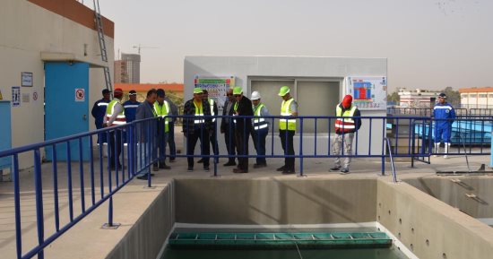 حصول 4 مراحل بمحطة مياه جزيرة الدهب على شهادة الإدارة الفنية المستدامة
