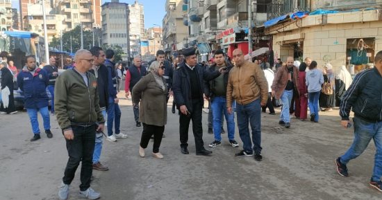 محافظ الإسكندرية يشدد على رفع جميع المخالفات بمحيط محطة مصر والشوارع الجانبية