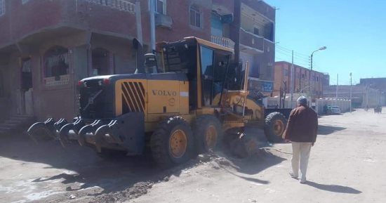 رفع 80 طن مخلفات وإزالة حالة بناء بدون ترخيص فى مركز ببا جنوب بنى سويف