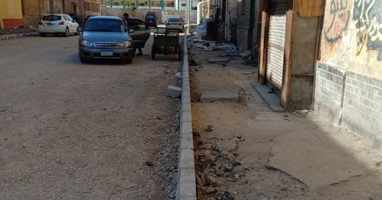 محافظ الإسماعيلية يوجه بتطوير الأجزاء المتهالكة بشارع محمد على