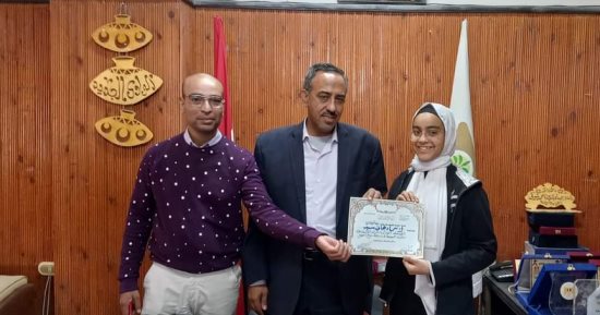 طلائع الوادي الجديد تحصد المركز الـ3 على مستوى الجمهورية فى مسابقة تغيرات المناخ