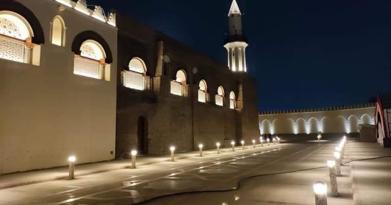 وزارة الأوقاف تنشر صورا حديثة لمسجد عمرو بن العاص قبل افتتاحه فى رمضان