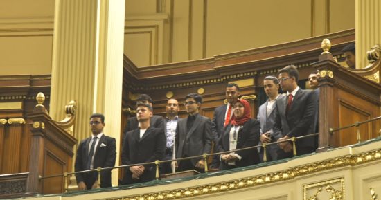 شرفات مجلس النواب تستقبل طلاب وطالبات مدارس فى دائرة روض الفرج.. صور