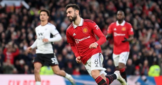 مانشستر يونايتد يقلب الطاولة على فولهام ويتأهل لنصف نهائي كأس الاتحاد.. فيديو