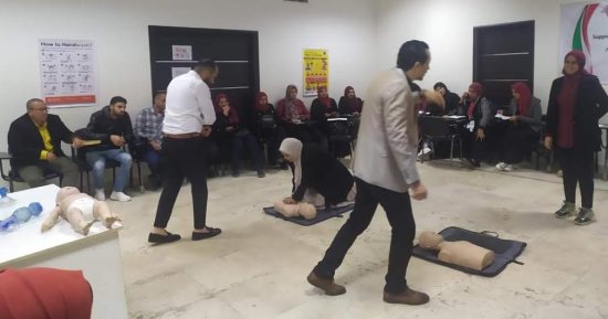 صحة الإسماعيلية تنظم دورة تدريبية عن الإنعاش القلبى الرئوى والإسعافات الأولية