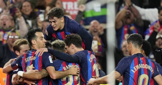 برشلونة يتصدر ترتيب الدوري الإسباني قبل 9 جولات على الختام بفارق 11 نقطة