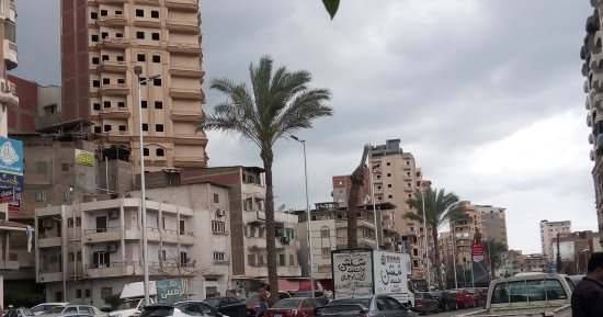 أجواء متقلبة وطقس غير مستقر على مدن محافظة دمياط.. صور