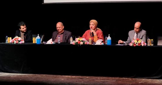 مؤسسة فاروق حسنى تختتم جلساتها الحوارية بندوة عن النقد التشكيلى.. صور