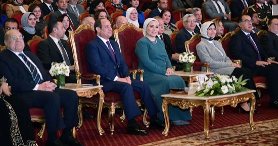 السيدة انتصار السيسى: سعدت اليوم بوجودى بين نماذج نسائية ملهمة قهرت المستحيل