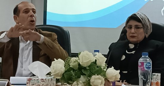 الزميل محمد ثروت يتحدث عن الصحافة الصحية فى مؤتمر كلية الإعلام بجامعة 6 أكتوبر