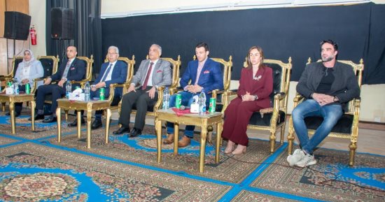 احتفالية لتكريم الطلاب الفائزين فى مسابقة اللياقة البدنية والصحية بجامعة طنطا 