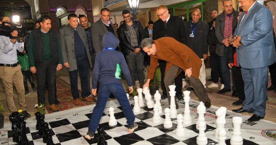 محافظ الغربية يشهد توزيع جوائز بطولة الجمهورية الأولى للشطرنج لذوي الهمم