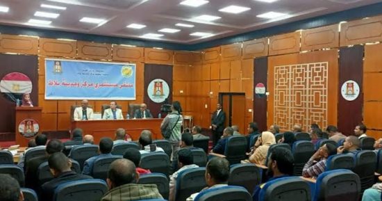 رئاسة مركز بلاط تعقد الملتقى الثانى للمستثمرين لاستعراض الفرص الاستثمارية بالمركز