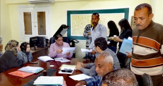 قطاع التفتيش بالتنمية المحلية يقود جولات بنطاق مدينة الأقصر