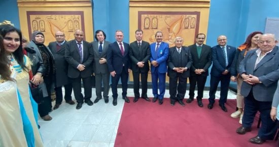 مدير الثقافى الروسى بالإسكندرية يفتتح النصب التذكاري للمستشرق الروسي "كراتشكوفسكي"