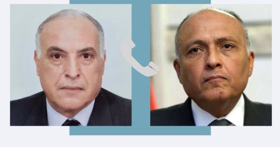 سامح شكرى يجرى اتصالا هاتفيا مع وزير خارجية الجزائر لتهنئته بمنصبه الجديد