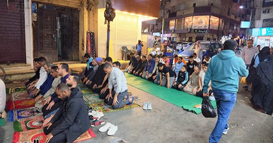 التليفزيون هذا المساء.. أول صلاة تراويح بمساجد وساحات الأقصر فى أولى ليالى رمضان