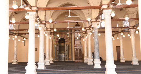 وزير الإسكان يعلن الانتهاء من أعمال ترميم مسجد عمرو بن العاص استعدادا لرمضان