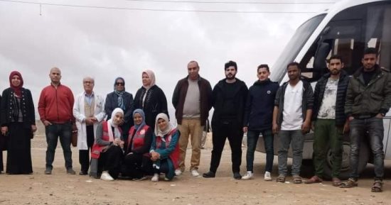 ​​الكشف الطبى على 68 حالة خلال القافلة السكانية الشاملة بوسط سيناء