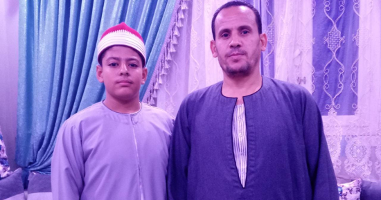براعم القرآن.. القارىء الشاب خالد حرحش ولد كبيرا فى دولة التلاوة.. صور