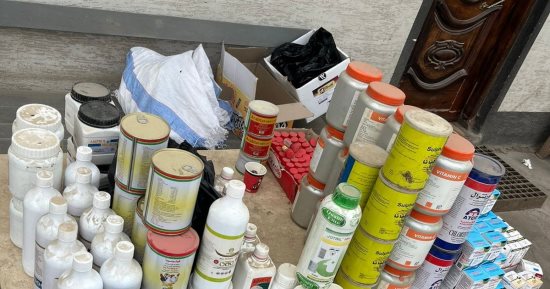 ضبط 559 عبوة أدوية بيطرية منتهية الصلاحية فى كفر الشيخ