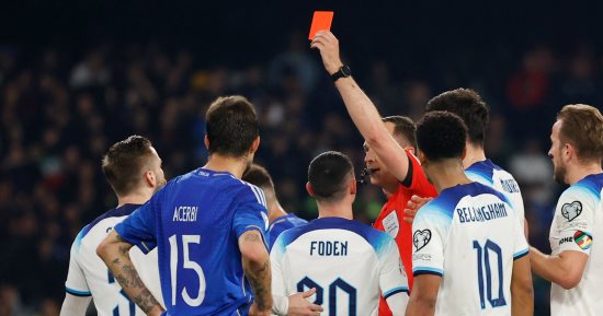 منتخب إنجلترا يتخطى إيطاليا بثنائية فى تصفيات أمم أوروبا 2024.. فيديو