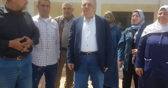 وكيل وزارة الصحة بالدقهلية يتفقد وحدة طب الأسرة بشاوة وعيادة التأمين الصحى