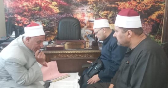 وكيل أوقاف الإسكندرية يتفقد مساجد شرق والمنتزه لمتابعة جاهزيتها لصلاة التراويح